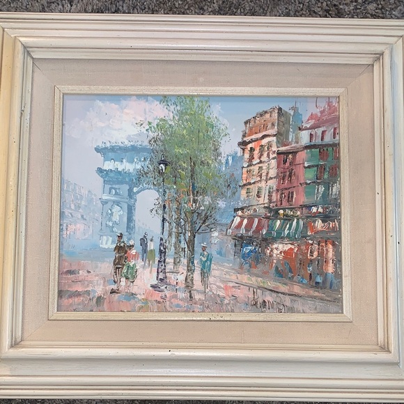 Contemporary Oil Painting BURNETT Signed